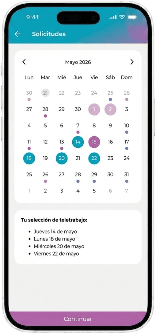 App Track People - Gestión del teletrabajo