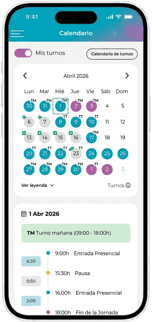 App Track People - Gestión de turnos