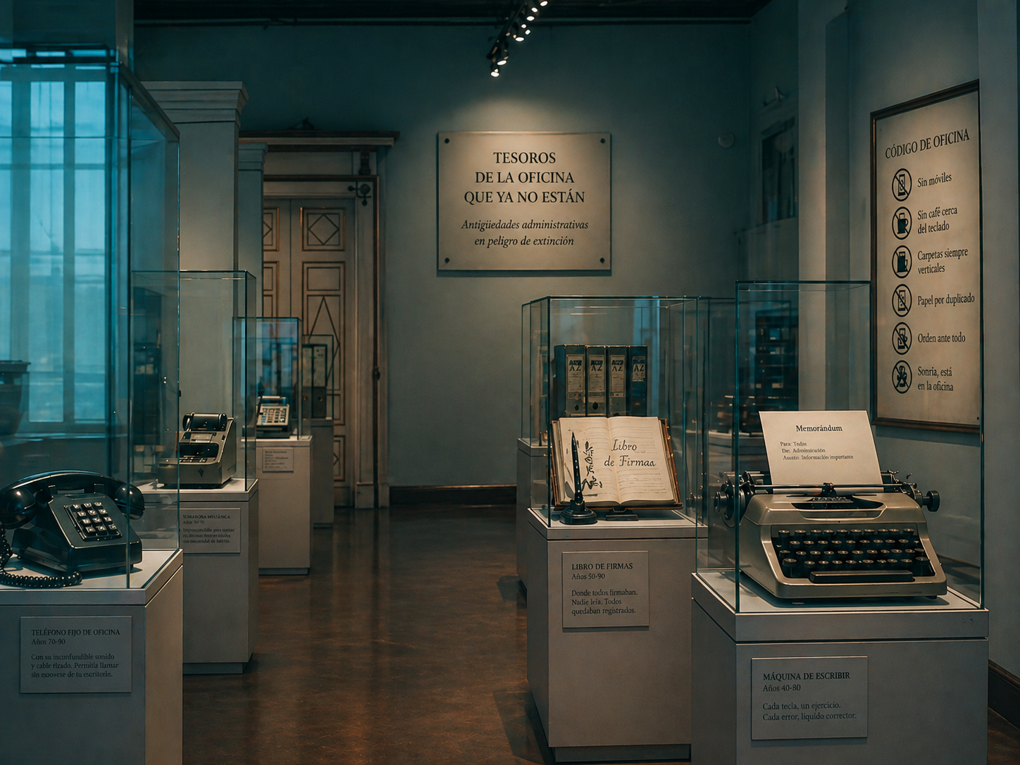 Bienvenido al Museo de los Procesos Obsoletos: ¿Cuál es tu sala favorita?