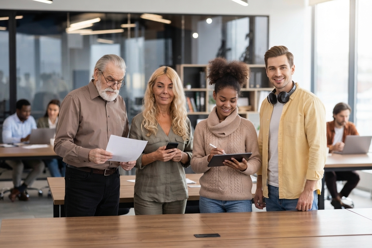 ¿Estamos preparados para gestionar cuatro generaciones en la misma empresa？
