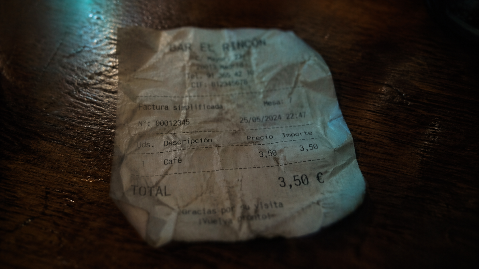 El ticket de 3,50 € que costó 4 horas a tu empresa.