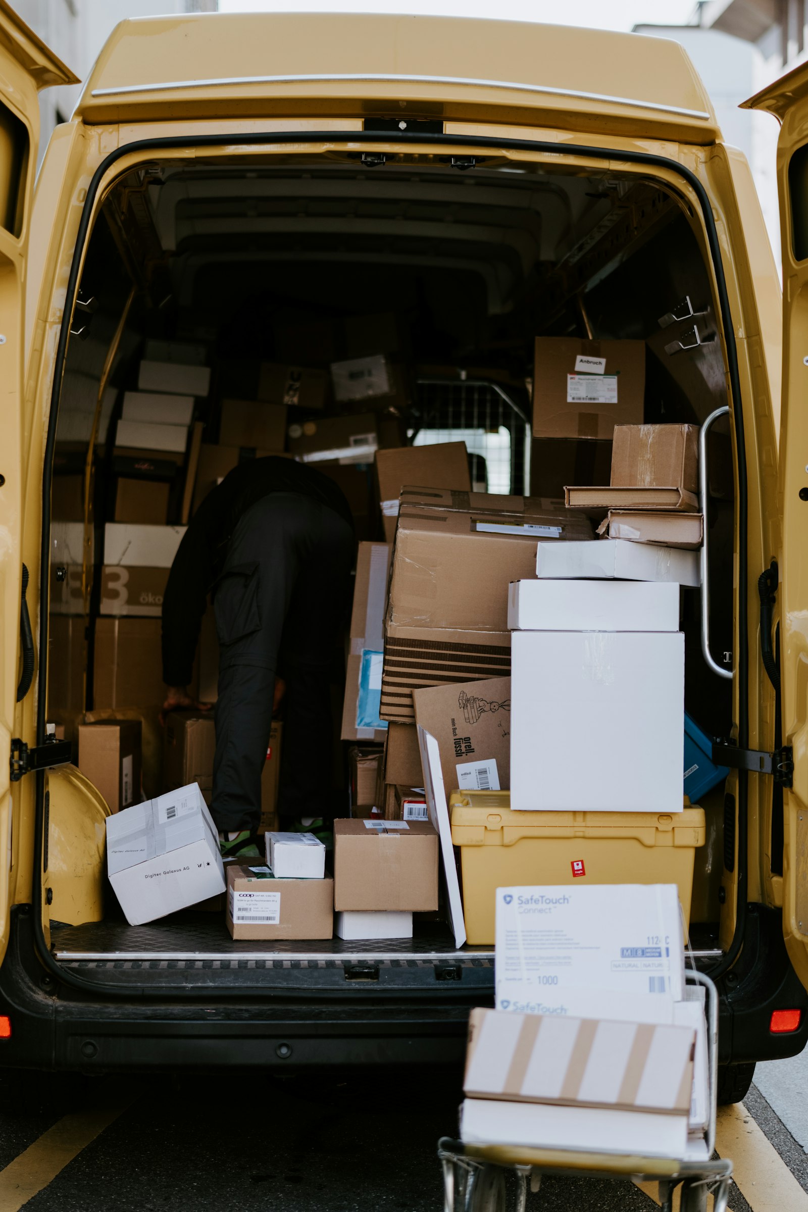Empresas de paquetería y mensajería